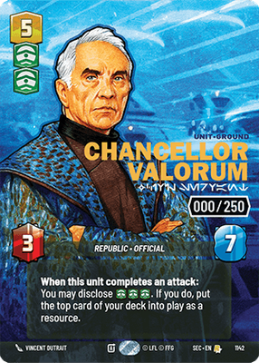 Chancellor Valorum SEC 1142