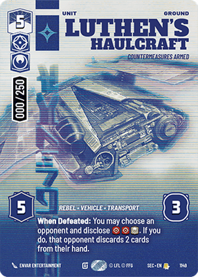 Luthen's Haulcraft SEC 1149