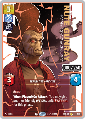 Nute Gunray SEC 1130