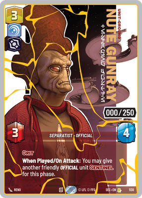 Nute Gunray SEC 1130