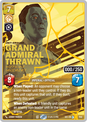 Grand Admiral Thrawn SEC 1140