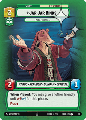Jar Jar Binks SECP 28