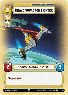 Bravo Squadron Fighter SECP 18