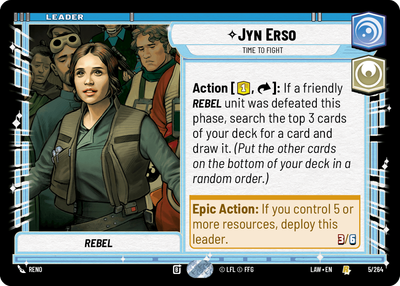 Jyn Erso, Time to Fight