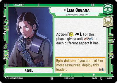 Leia Organa, Someone Who Loves You