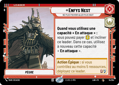 Enfys Nest - carte Star Wars Unlimited