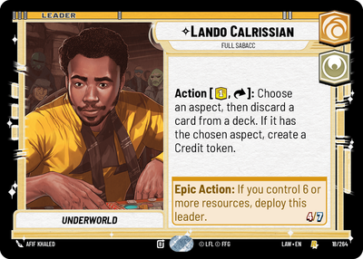 Lando Calrissian, Full Sabacc