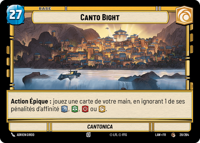 Canto Bight - carte Star Wars Unlimited