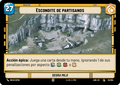 Escondite de partisanos