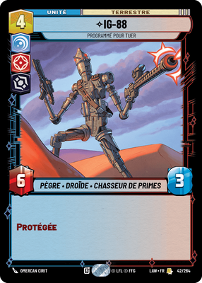 IG-88 - carte Star Wars Unlimited
