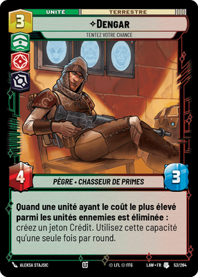 Dengar - carte Star Wars Unlimited