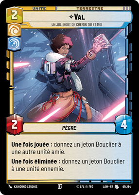 Val - carte Star Wars Unlimited
