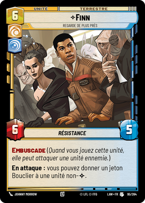 Finn - carte Star Wars Unlimited
