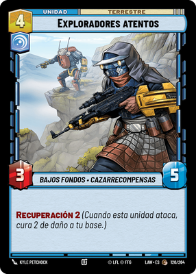 Exploradores atentos