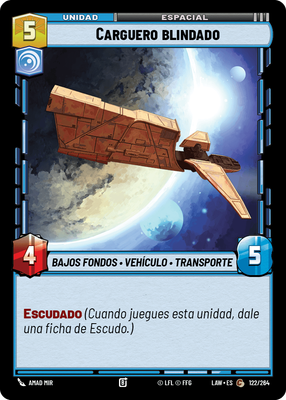 Carguero blindado