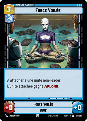 Force Voilée - carte Star Wars Unlimited