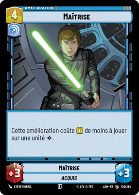 Maîtrise - carte Star Wars Unlimited