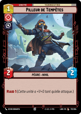 Pilleur de Tempêtes - carte Star Wars Unlimited
