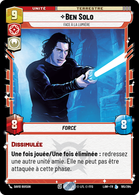 Ben Solo - carte Star Wars Unlimited
