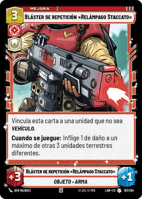 Bláster de repetición «Relámpago Staccato»