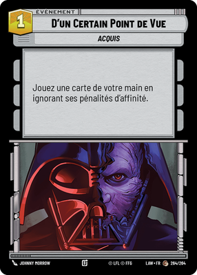 D'un Certain Point de Vue - carte Star Wars Unlimited