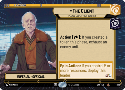 The Client LAW 280