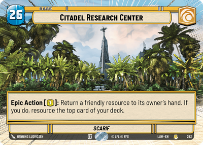 Citadel Research Center LAW 293