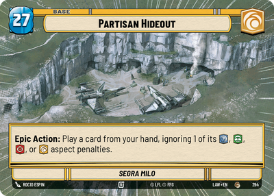 Partisan Hideout LAW 294