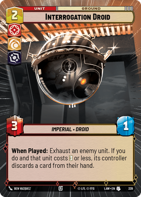 Interrogation Droid LAW 339