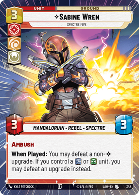 Sabine Wren LAW 342