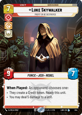 Luke Skywalker LAW 344