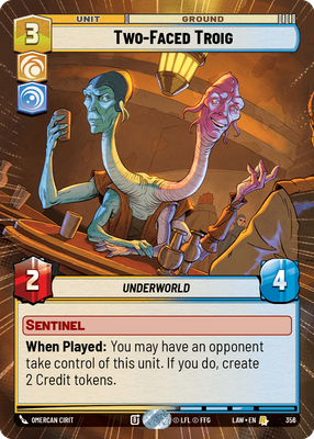Two-Faced Troig LAW 356