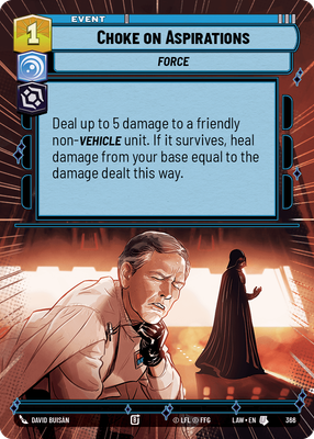 Choke on Aspirations LAW 366