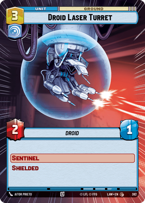 Droid Laser Turret LAW 382