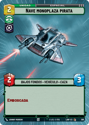 Nave monoplaza pirata