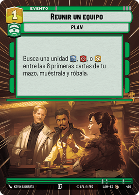 Reunir un equipo