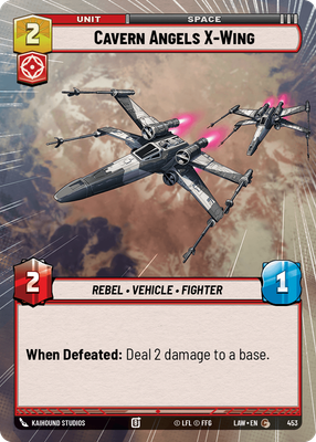 Cavern Angels X-Wing LAW 453