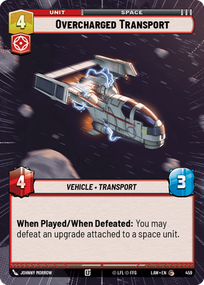 Overcharged Transport LAW 459