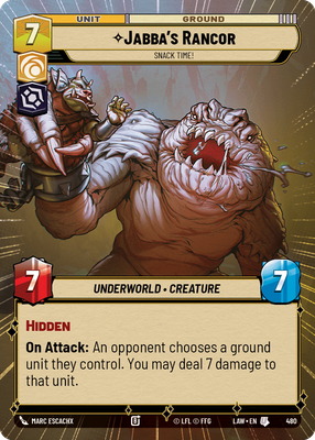 Jabba's Rancor LAW 480