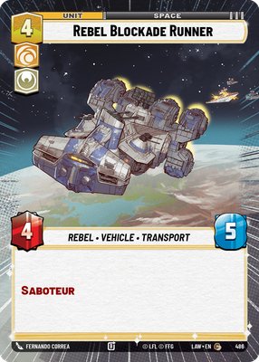 Rebel Blockade Runner LAW 486