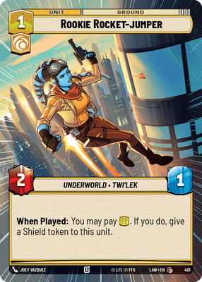Rookie Rocket-jumper LAW 491