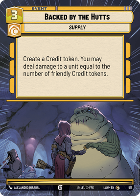 Backed by the Hutts LAW 511