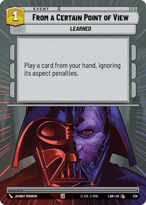 From a Certain Point of View LAW 528