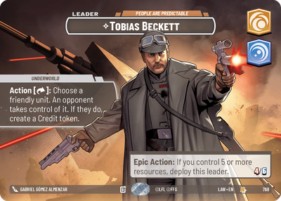 Tobias Beckett LAW 768