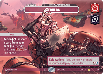 Sebulba LAW 778