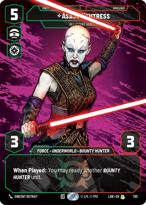 Asajj Ventress LAW 785