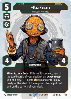 Maz Kanata LAW 820