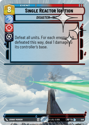 Single Reactor Ignition LAW 546