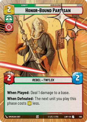 Honor-Bound Partisan LAW 560