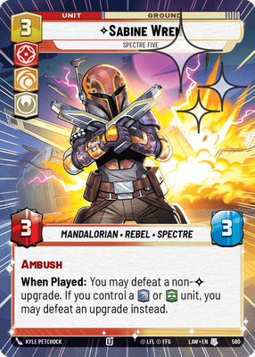 Sabine Wren LAW 580